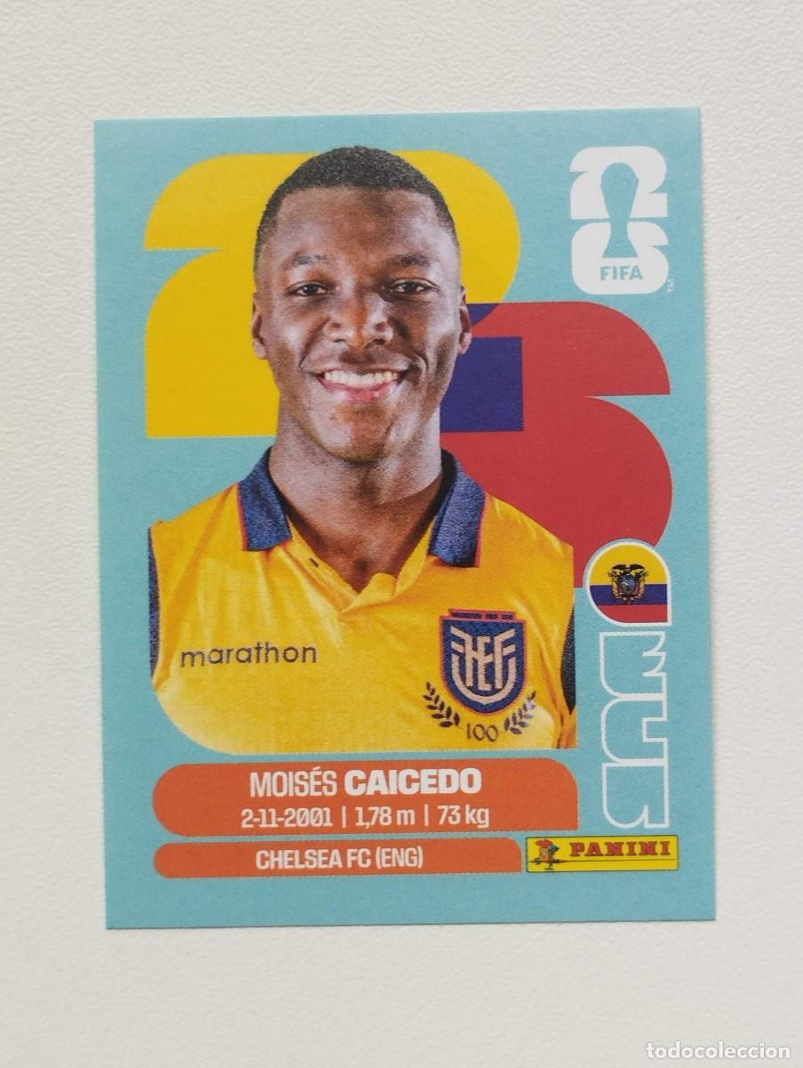 Cromos de F&uacute;tbol: CROMO STICKER WORLD CUP 2026 MUNDIAL 26 PANINI ECUADOR ECU9 ECU 9 MOISES CAICEDO