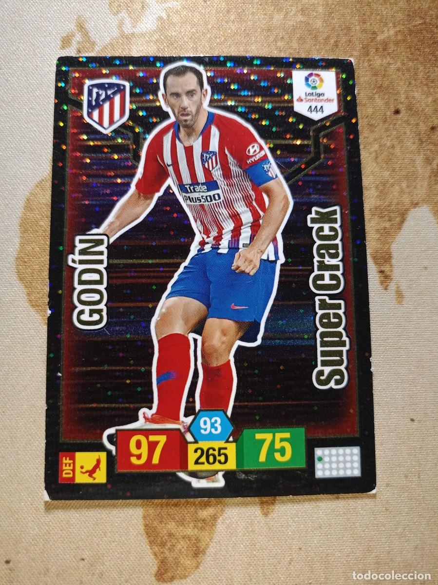 Cromos de F&uacute;tbol: # S&uacute;per Crack 444 GODIN Adrenalyn 2018-19
