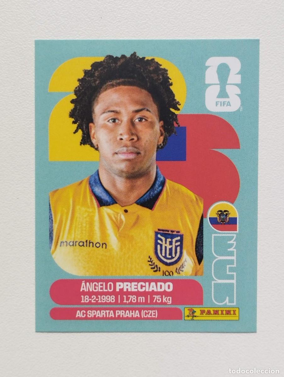Cromos de F&uacute;tbol: CROMO STICKER WORLD CUP 2026 MUNDIAL 26 PANINI ECUADOR ECU7 ECU 7 PRECIADO