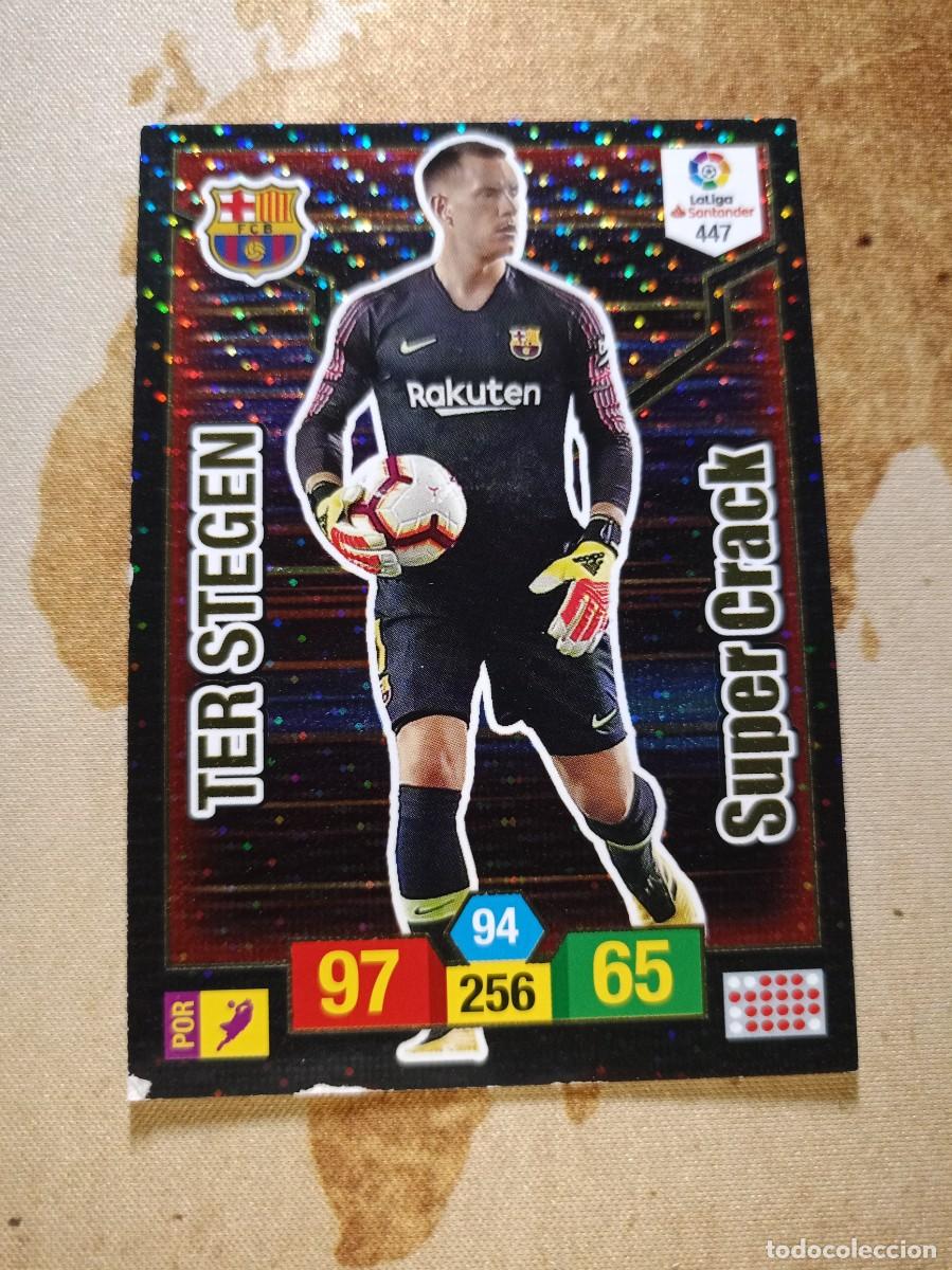 Cromos de F&uacute;tbol: # S&uacute;per Crack 447 TER STEGEN Adrenalyn 2018-19
