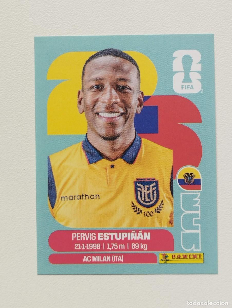 Cromos de F&uacute;tbol: CROMO STICKER WORLD CUP 2026 MUNDIAL 26 PANINI ECUADOR ECU5 ECU 5 ESTUPI&Ntilde;AN
