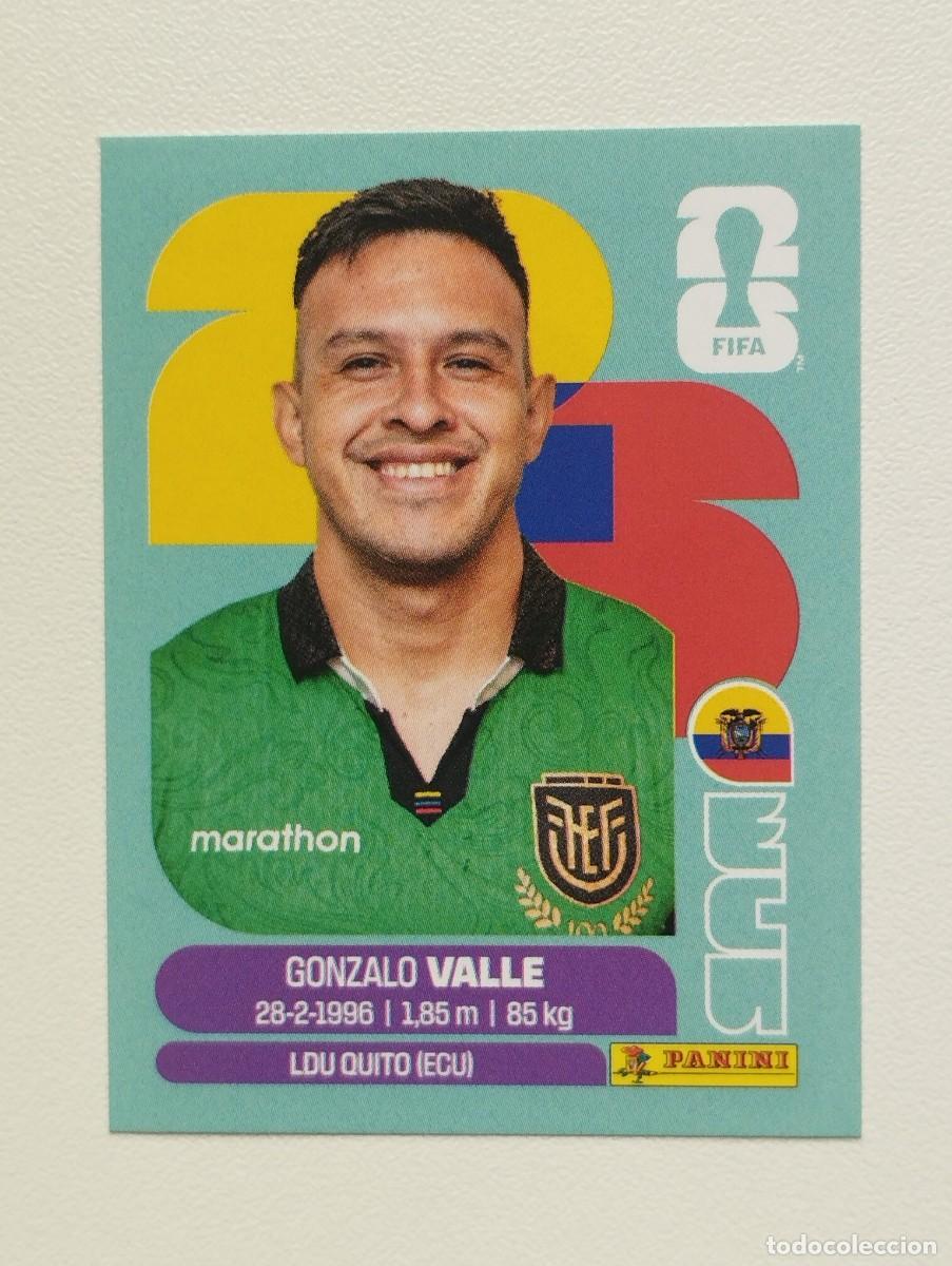 Cromos de F&uacute;tbol: CROMO STICKER WORLD CUP 2026 MUNDIAL 26 PANINI ECUADOR ECU3 ECU 3 GONZALO VALLE