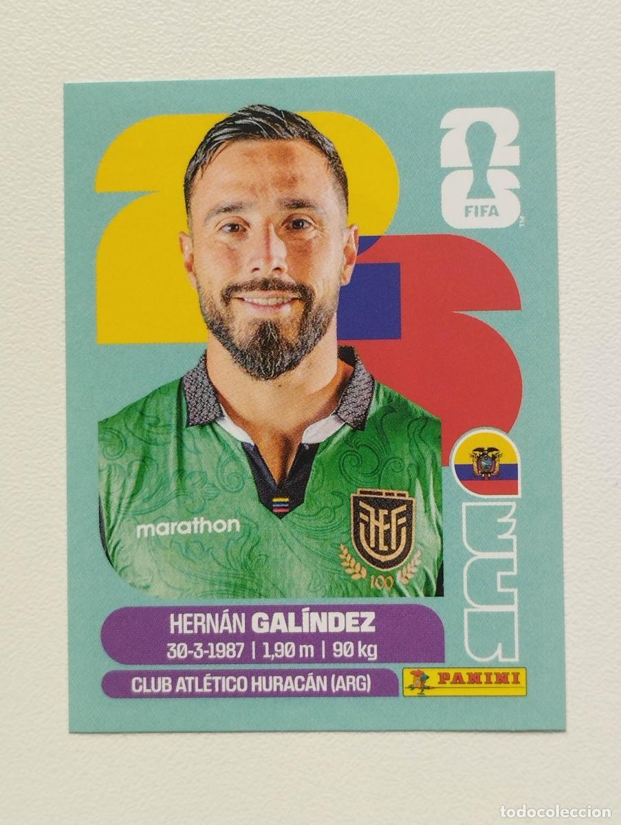 Cartes &agrave; collectionner de Football: CROMO STICKER WORLD CUP 2026 MUNDIAL 26 PANINI ECUADOR ECU2 ECU 2 HERNAN GALINDEZ