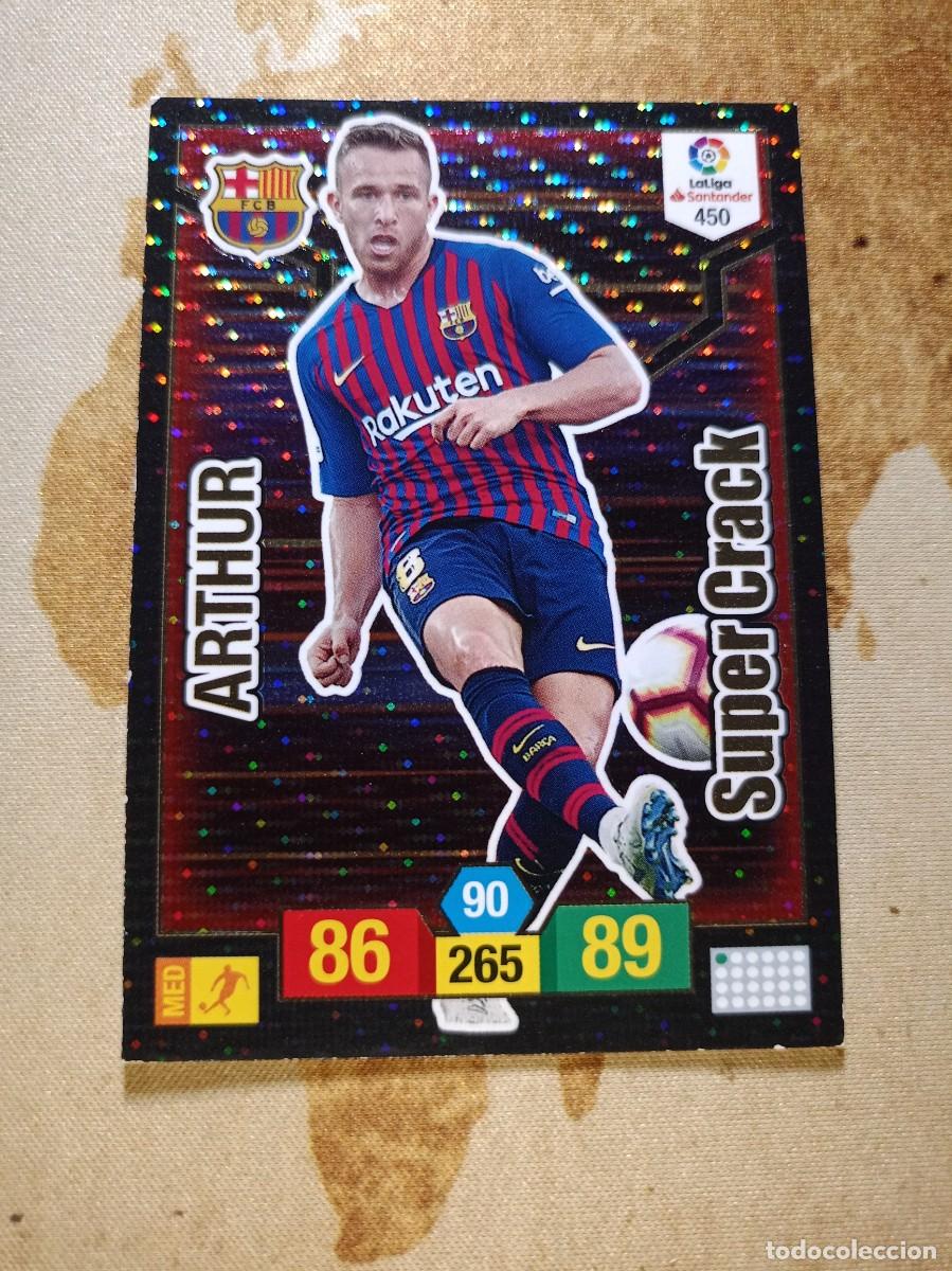 Cartes &agrave; collectionner de Football: # S&uacute;per Crack 450 ARTHUR Adrenalyn 2018-19