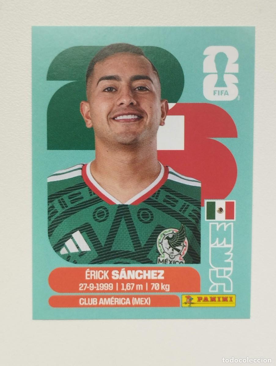 Cartes &agrave; collectionner de Football: CROMO STICKER WORLD CUP 2026 MUNDIAL 26 PANINI MEXICO MEX14 MEX 14 ERICK SANCHEZ