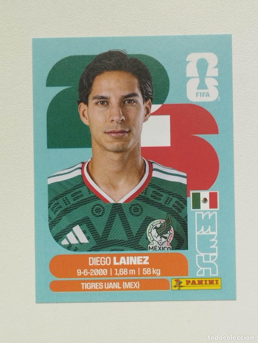 Cartes &agrave; collectionner de Football: CROMO STICKER WORLD CUP 2026 MUNDIAL 26 PANINI MEXICO MEX8 MEX 8 DIEGO LAINEZ