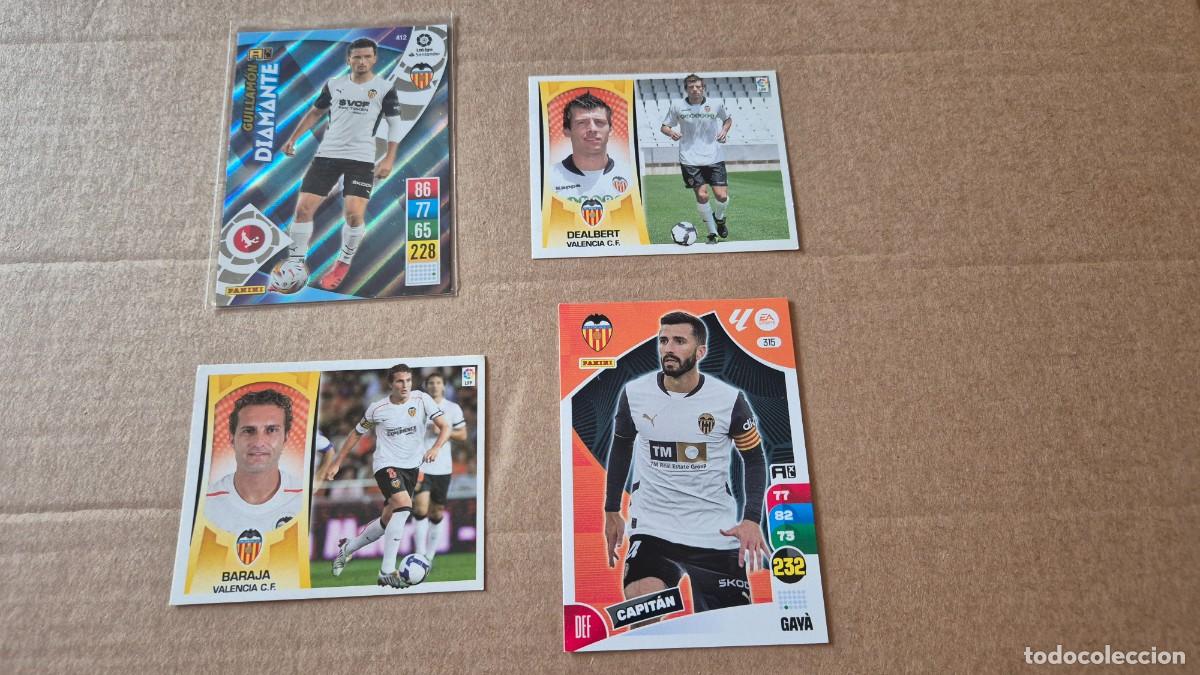 Cartes &agrave; collectionner de Football: LOTE DE CROMOS DEL VALENCIA SON 4 CROMOS ADRENALYN Y LIGA ESTE