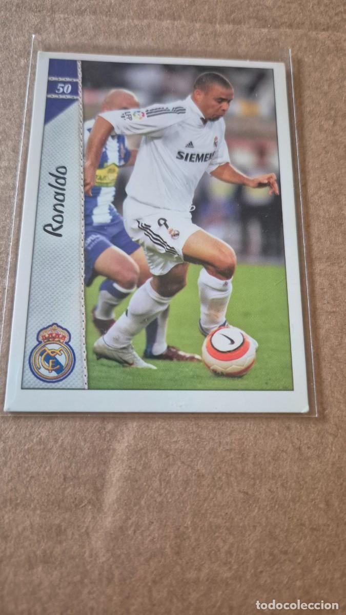Cromos de Futebol: MUNDICROMO 2006 2007 N&ordm; 50 RONALDO DEL REAL MADRID