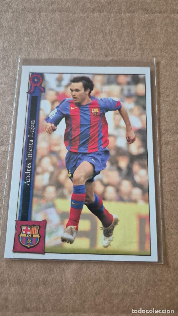 Cromos de Futebol: MUNDICROMO 2005 2006 N&ordm; 16 INIESTA DEL BARCELONA