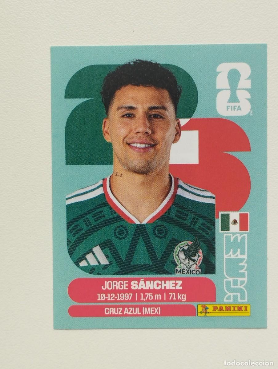Cartes &agrave; collectionner de Football: CROMO STICKER WORLD CUP 2026 MUNDIAL 26 PANINI MEXICO MEX4 MEX 4 JORGE SANCHEZ