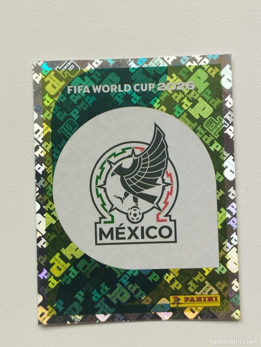 Cartes &agrave; collectionner de Football: CROMO STICKER WORLD CUP 2026 MUNDIAL 26 PANINI MEXICO MEX1 MEX 1 ESCUDO