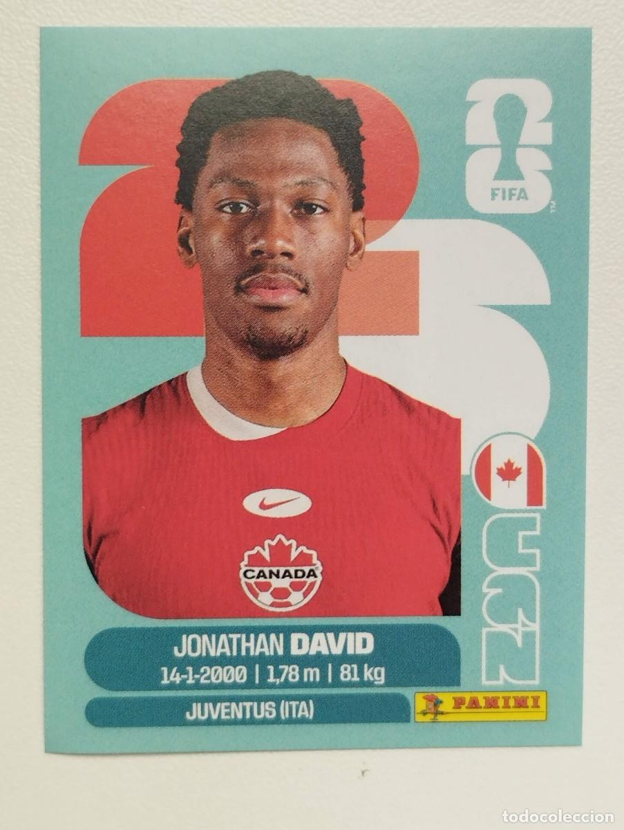 Cartes &agrave; collectionner de Football: CROMO STICKER WORLD CUP 2026 MUNDIAL 26 PANINI CANADA CAN20 CAN 20 JONATHAN DAVID