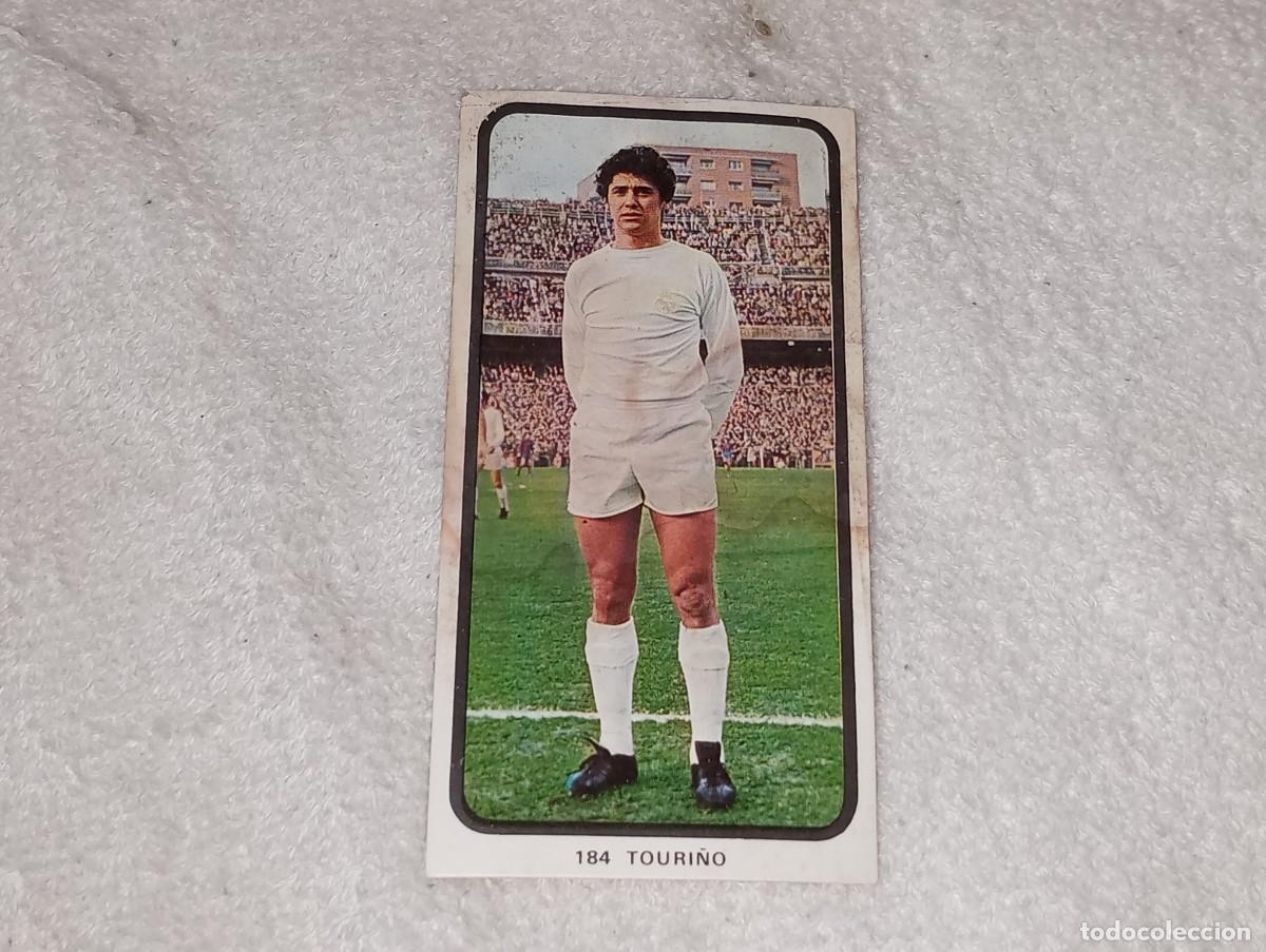 Cartes &agrave; collectionner de Football: ANTIGUO CROMO N&ordm; 184 TOURI&Ntilde;O REAL MADRID RUIZ ROMERO CAMPEONATOS NACIONALES FUTBOL 1973 - 74