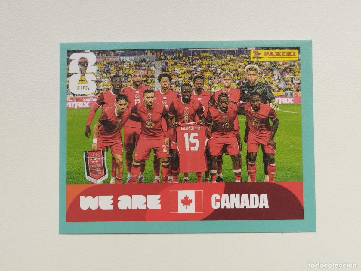 Football Stickers: CROMO STICKER WORLD CUP 2026 MUNDIAL 26 PANINI CANADA CAN13 CAN 13 PLANTILLA ALINEACION