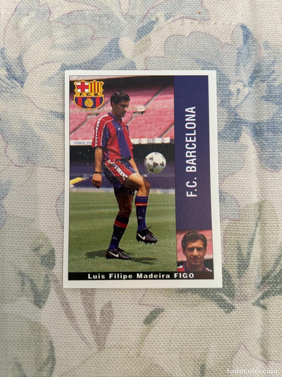 Figurine di Calcio: FIGO BARCELONA LIGA 95 96 NUEVO