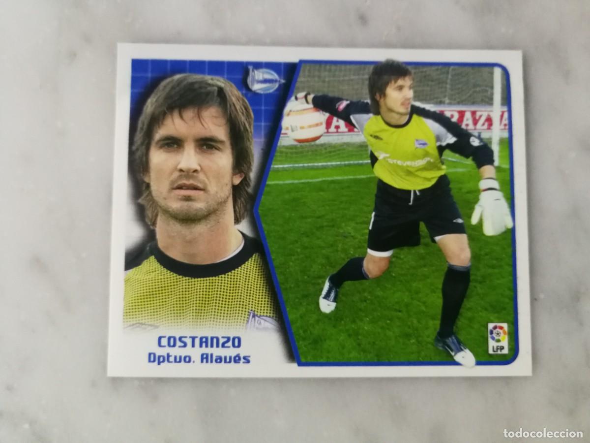 Figurine di Calcio: Costanzo Coloca Deportivo Alav&eacute;s Este 05/06, 2005-5006, en ventanilla, buen estado