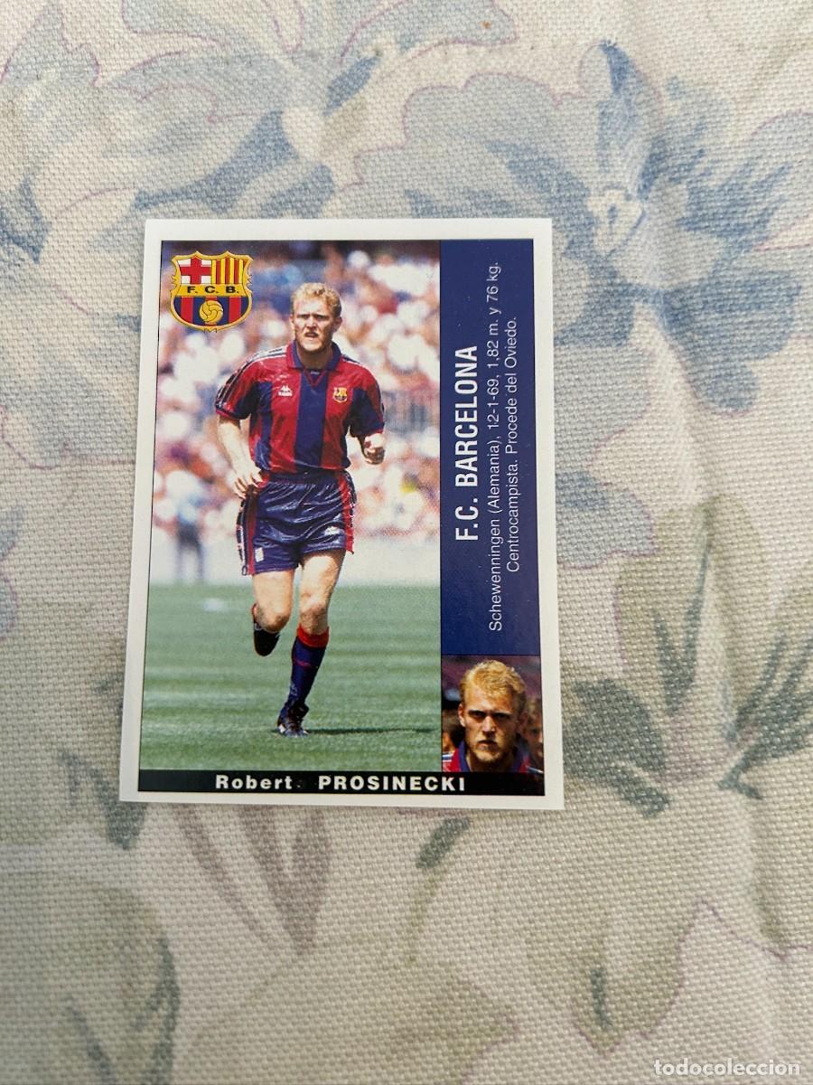 Figurine di Calcio: PROSINECKI BARCELONA LIGA 95 96 ULTIMO FICHAJE N&ordm; 10 NUEVO