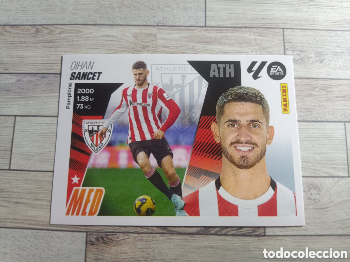 Cromos de F&uacute;tbol: 15 SANCET ATHLETIC DE BILBAO LIGA ESTE 2025 2026 PANINI 25 26