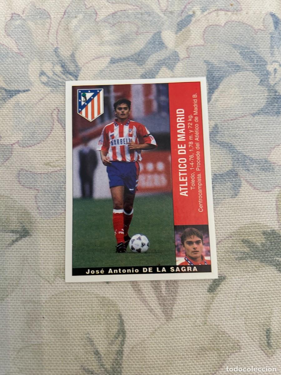 Cartes &agrave; collectionner de Football: DE LA SAGRA ATLETICO DE MADRID LIGA 95 96 NUEVO BAJA DIFICIL