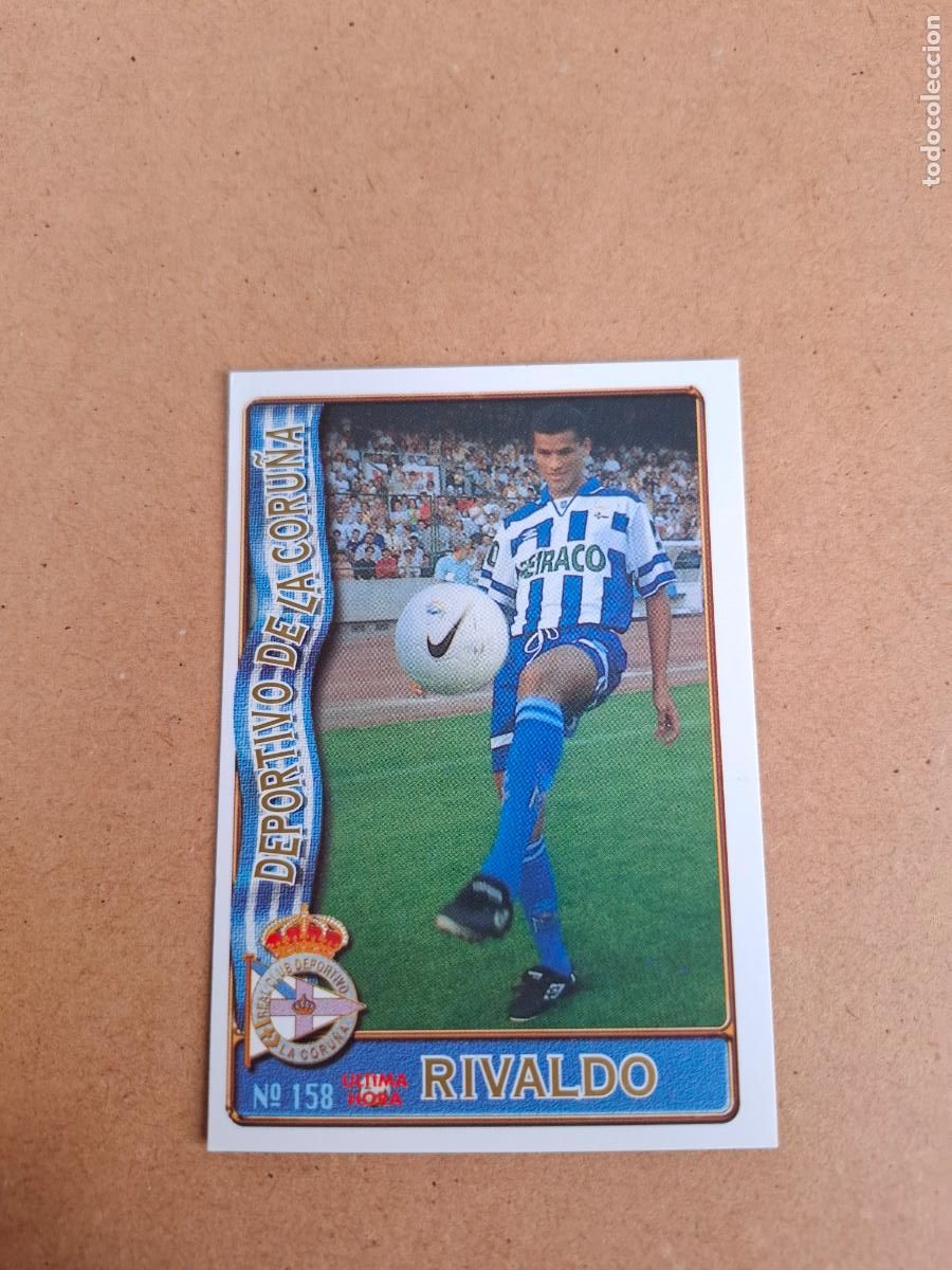 Cromos de F&uacute;tbol: MUNDICROMO 96 97 1996 1997 - UH 158 RIVALDO ( ROOKIE ) - R.C. DEPORTIVO