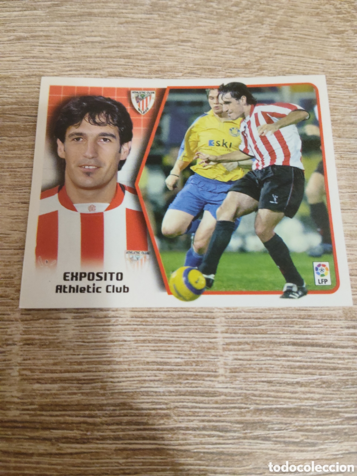 Football Stickers: Exposito Athletic de Bilbao liga 2005 2006 05 06 ediciones este
