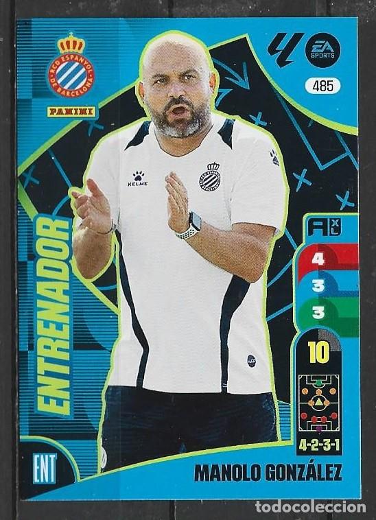 Cromos de F&uacute;tbol: Adrenalyn 24/25 - Pablo Gonz&aacute;lez - N&ordm; 485 - Espa&ntilde;ol ( Entrenador )