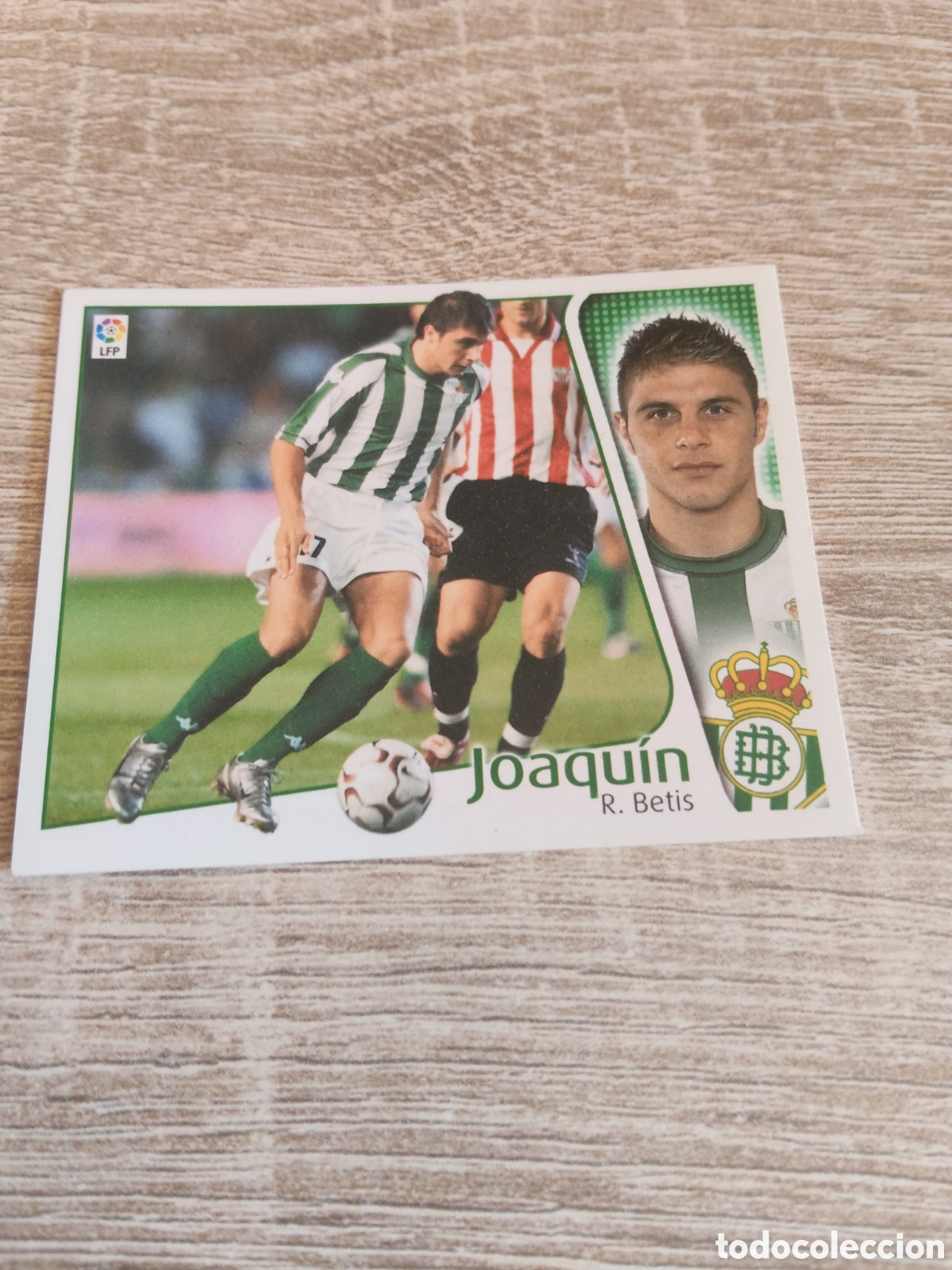 Cromos de F&uacute;tbol: Joaqu&iacute;n Real Betis liga 2004 2005 04 05 ediciones este