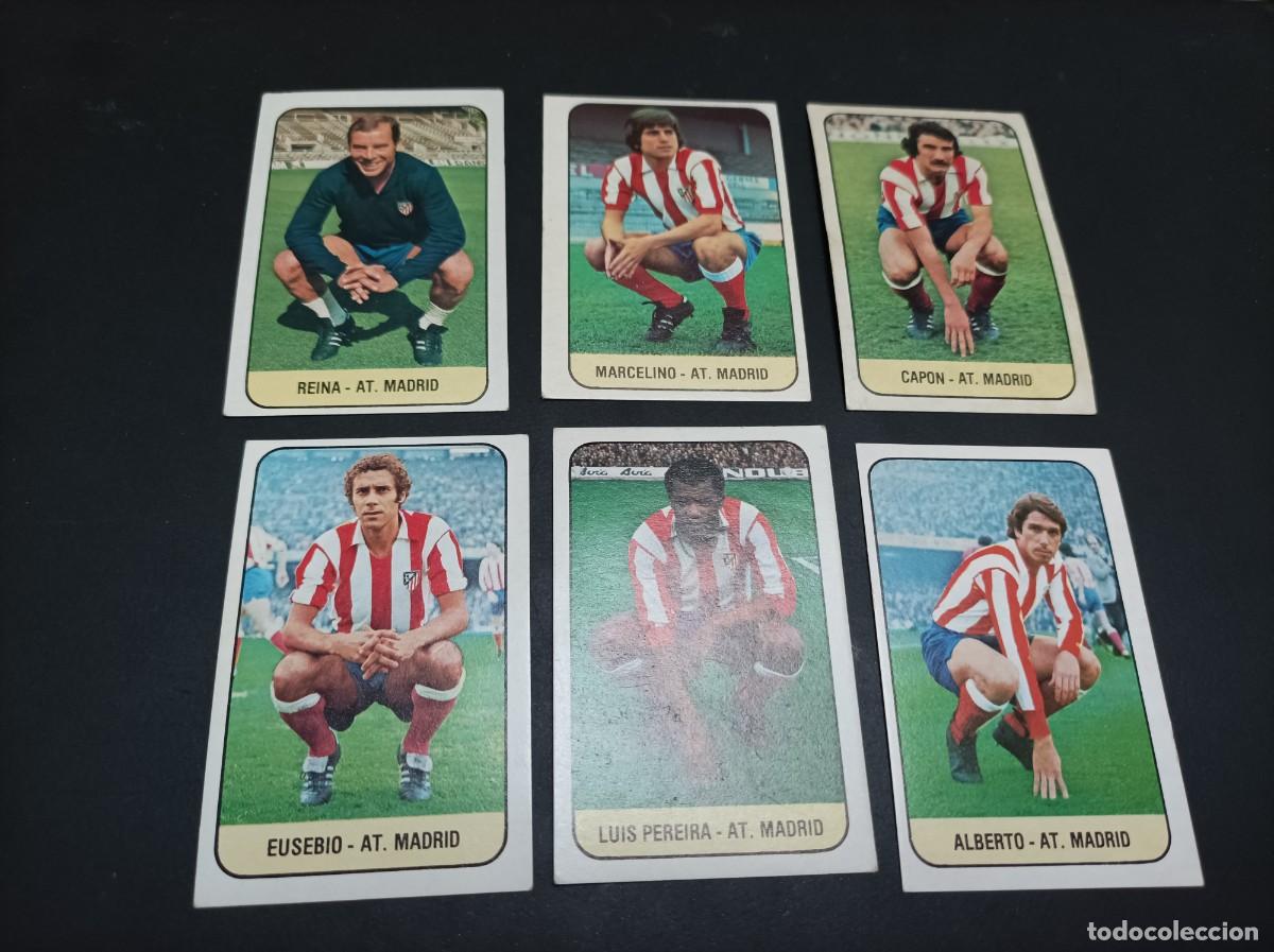 Cromos de F&uacute;tbol: ESTE 1978 1979 78 79 - LOTE 11 JUGADORES ATLETICO DE MADRID - NUNCA PEGADO
