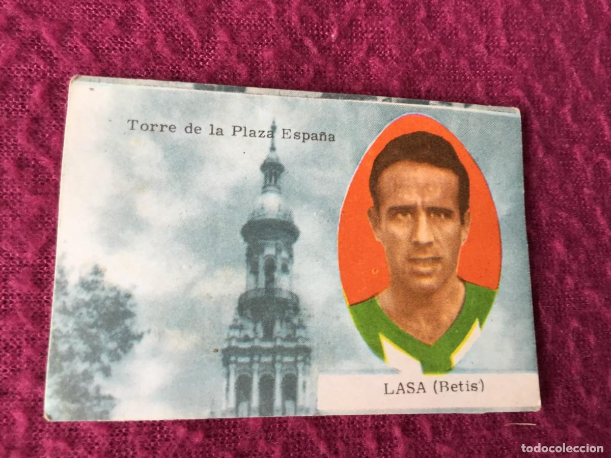Cromos de F&uacute;tbol: CROMO FUTBOL NUNCA PEGADO LASA BETIS EDITORIAL FHER 1963-64