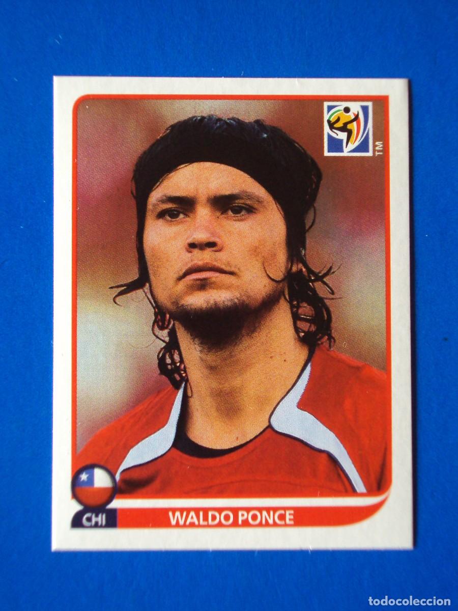 Cromos de F&uacute;tbol: 624 WALDO PONCE CHILE MUNDIAL FUTBOL SOUTH AFRICA 2010 FIFA WORLD CUP PANINI CROMO NUEVO