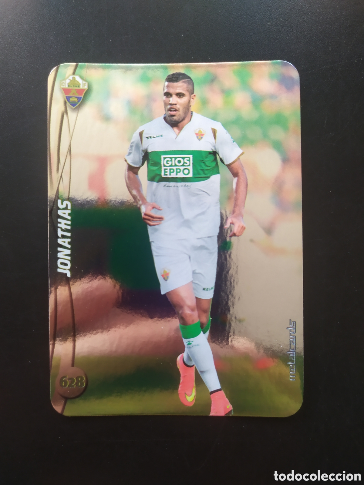 Cromos de F&uacute;tbol: Mundicromo fichas Liga 2014 2015 14 15 Jonathas top brillo liso n&deg; 628 Elche