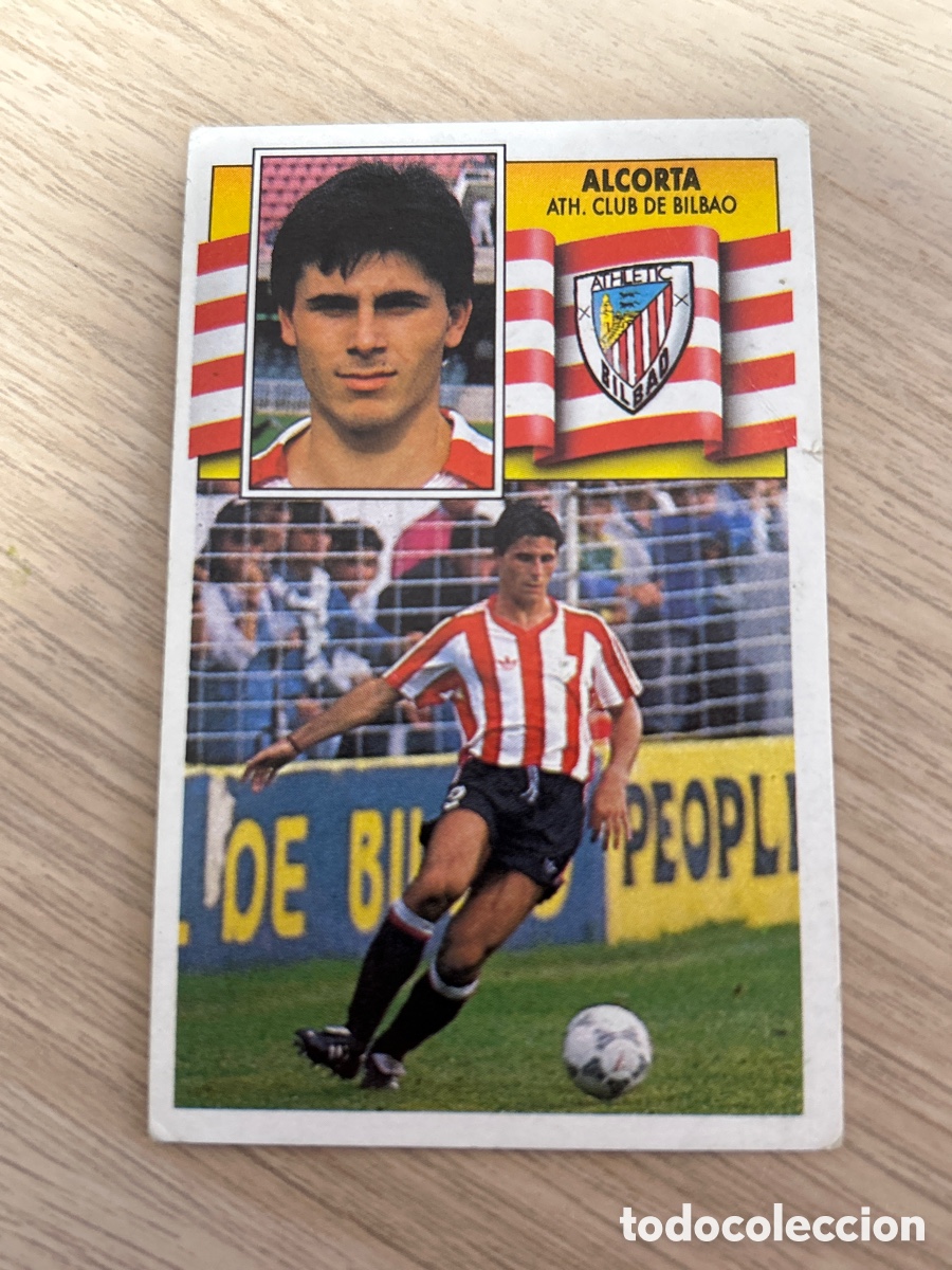 Cromos de F&uacute;tbol: ALCORTA ATHLETIC CLUB DE BILBAO LIGA ESTE 1990 1991 90 91 NUNCA PEGADO SIN PEGAR