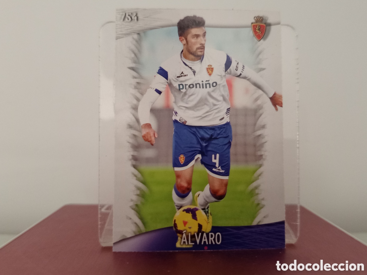 Cromos de F&uacute;tbol: ❇️ CROMO ⚽ &Aacute;LVARO ZARAGOZA 754 FICHAS LIGA 2013 2014 13 14 QUIZ MUNDICROMO ❇️