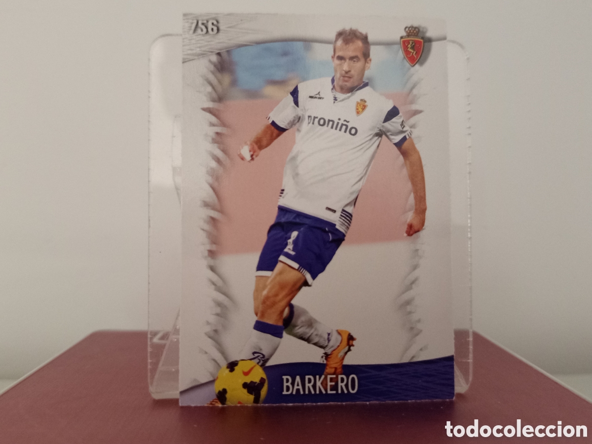 Cartes &agrave; collectionner de Football: ❇️ CROMO ⚽ BARKERO ZARAGOZA 756 FICHAS LIGA 2013 2014 13 14 QUIZ MUNDICROMO ❇️