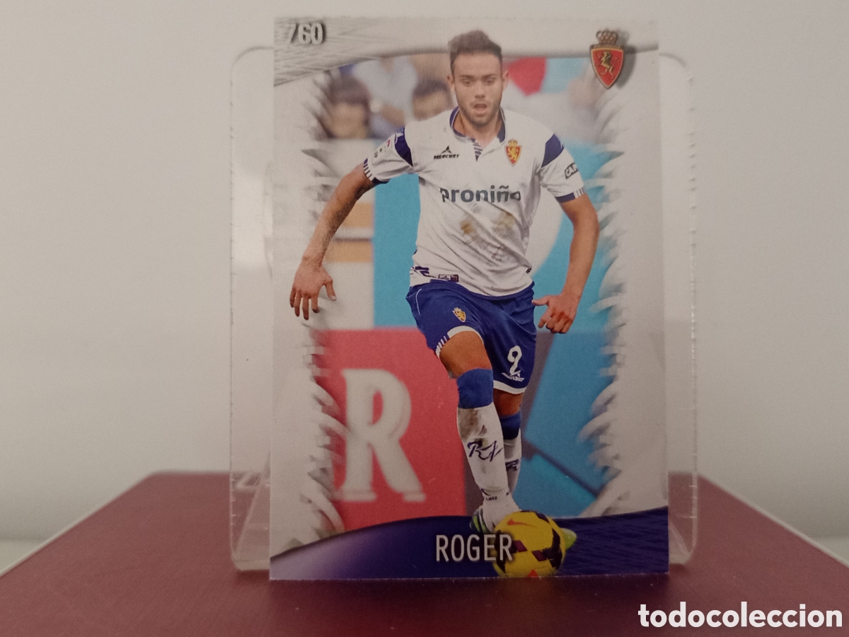 Cromos de F&uacute;tbol: ❇️ CROMO ⚽ ROGER ZARAGOZA 760 FICHAS LIGA 2013 2014 13 14 QUIZ MUNDICROMO ❇️