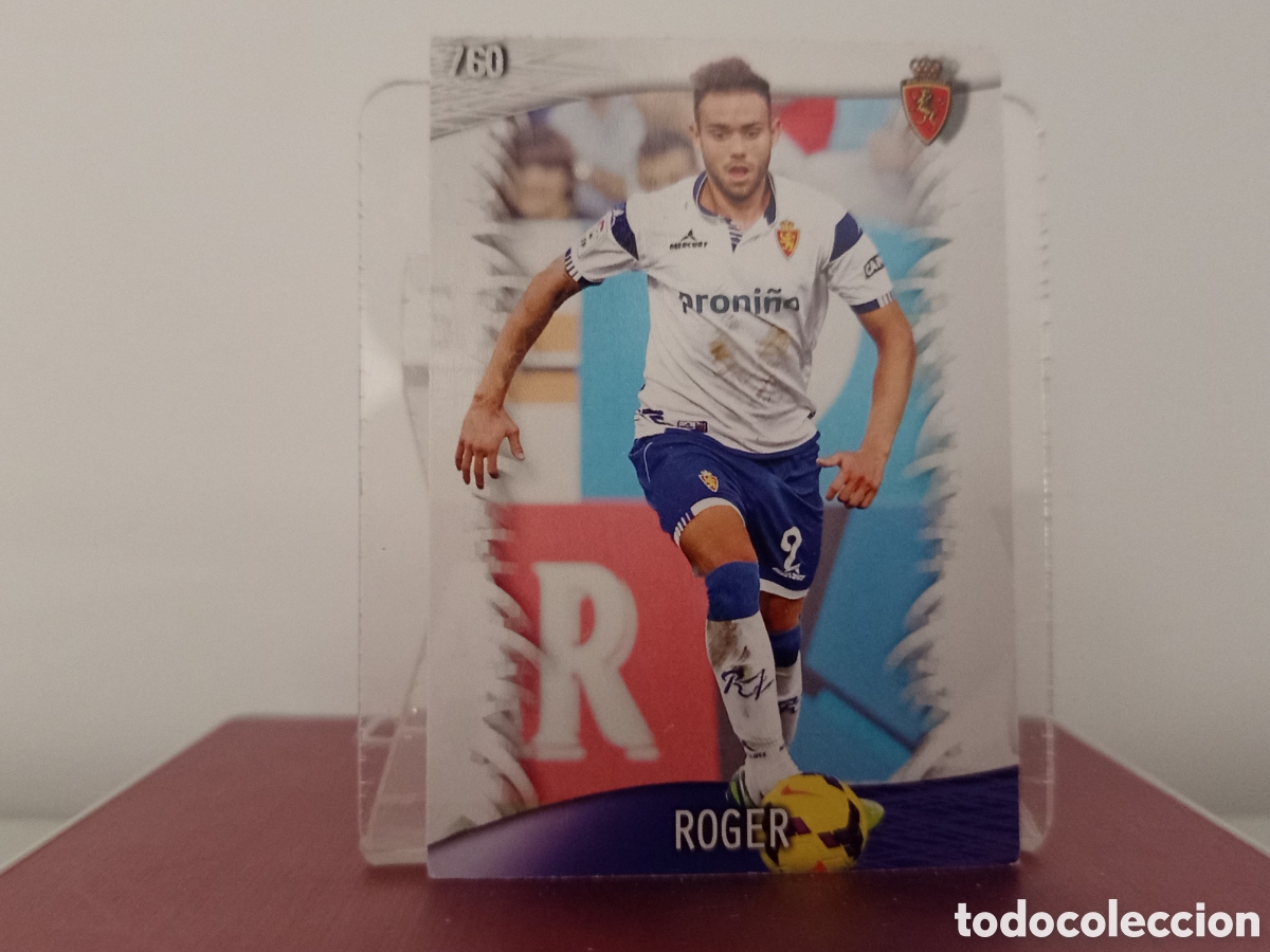 Cromos de F&uacute;tbol: ❇️ CROMO ⚽ ROGER ZARAGOZA 760 FICHAS LIGA 2013 2014 13 14 QUIZ MUNDICROMO ❇️