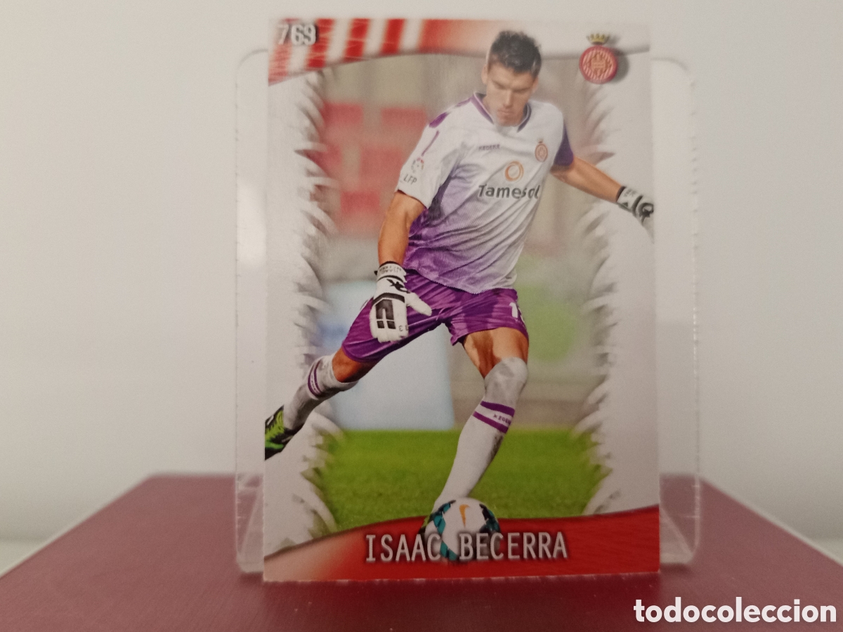 Cromos de F&uacute;tbol: ❇️ CROMO ⚽ ISAAC BECERRA GIRONA 769 FICHAS LIGA 2013 2014 13 14 QUIZ MUNDICROMO ❇️