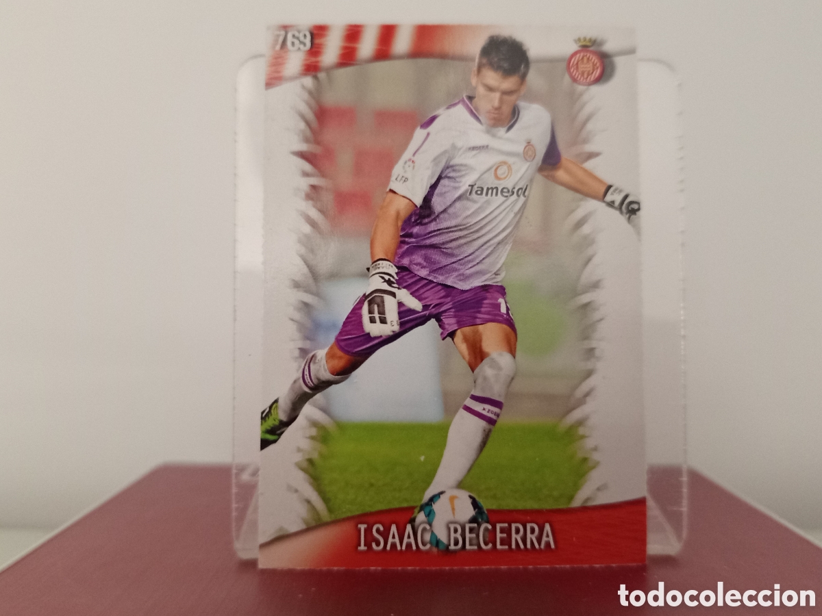 Cartes &agrave; collectionner de Football: ❇️ CROMO ⚽ ISAAC BECERRA GIRONA 769 FICHAS LIGA 2013 2014 13 14 QUIZ MUNDICROMO ❇️