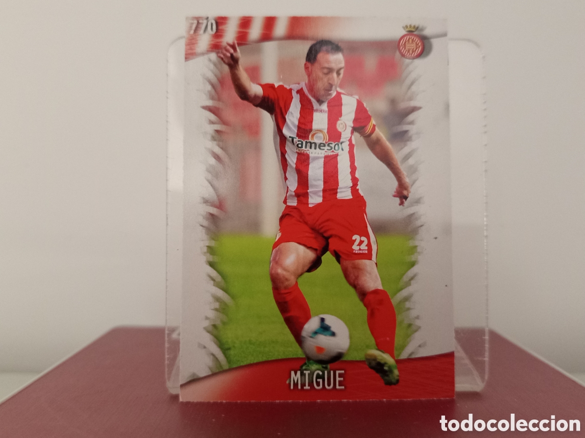 Cartes &agrave; collectionner de Football: ❇️ CROMO ⚽ MIGUE GIRONA 770 FICHAS LIGA 2013 2014 13 14 QUIZ MUNDICROMO ❇️