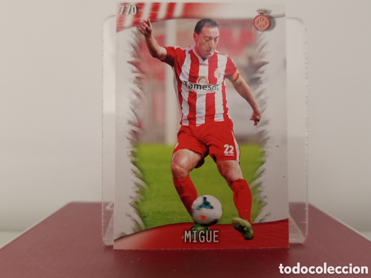 Cartes &agrave; collectionner de Football: ❇️ CROMO ⚽ MIGUE GIRONA 770 FICHAS LIGA 2013 2014 13 14 QUIZ MUNDICROMO ❇️