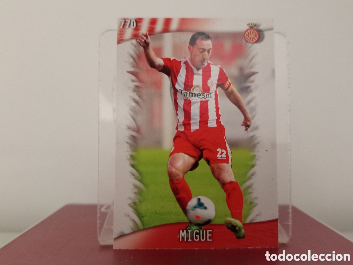 Cartes &agrave; collectionner de Football: ❇️ CROMO ⚽ MIGUE GIRONA 770 FICHAS LIGA 2013 2014 13 14 QUIZ MUNDICROMO ❇️