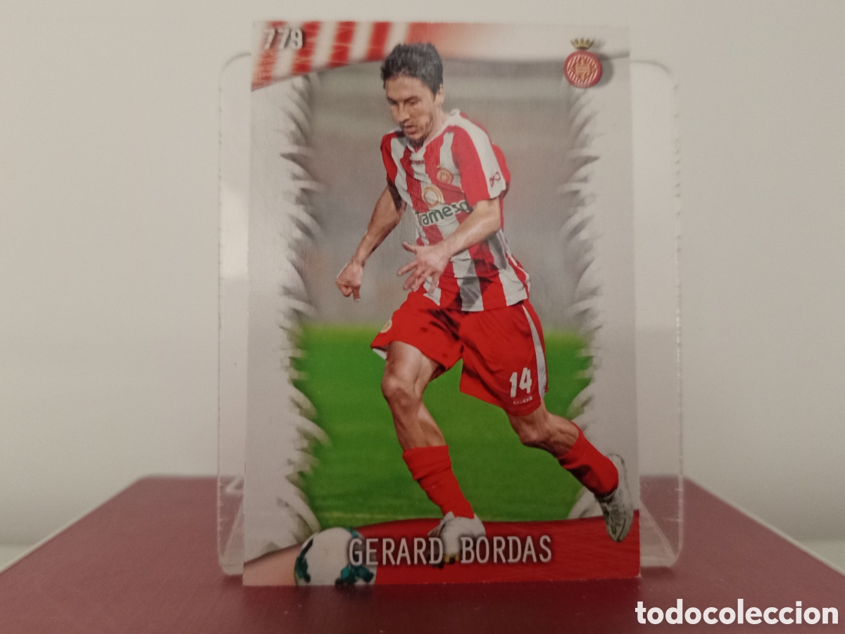 Cartes &agrave; collectionner de Football: ❇️ CROMO ⚽ GERARD BORDAS GIRONA 779 FICHAS LIGA 2013 2014 13 14 QUIZ MUNDICROMO ❇️