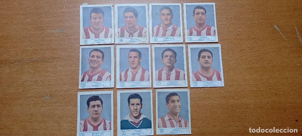 Cromos de F&uacute;tbol: LOTE CROMOS EDICIONES FERCA 59-60 EL GRANADA