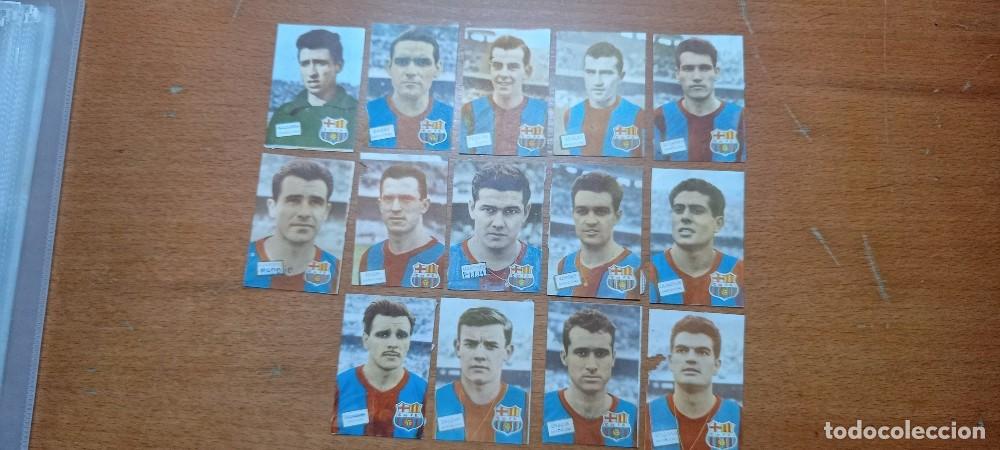 Cartes &agrave; collectionner de Football: CROMOS DE FHER 61-62 BARCELONA