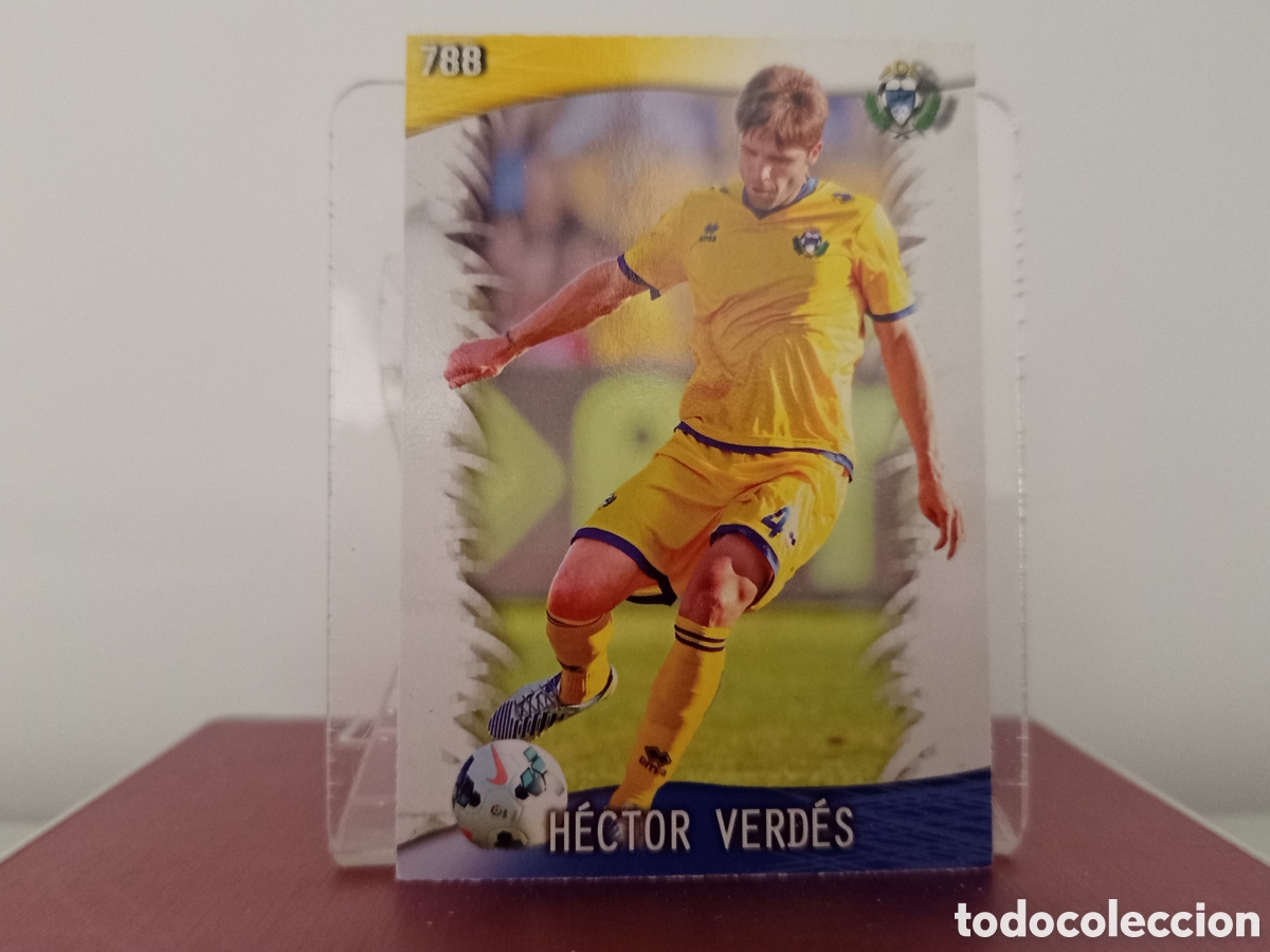 Cartes &agrave; collectionner de Football: ❇️ CROMO ⚽ H&Eacute;CTOR VERDES ALCORC&Oacute;N 788 FICHAS LIGA 2013 2014 13 14 QUIZ MUNDICROMO ❇️
