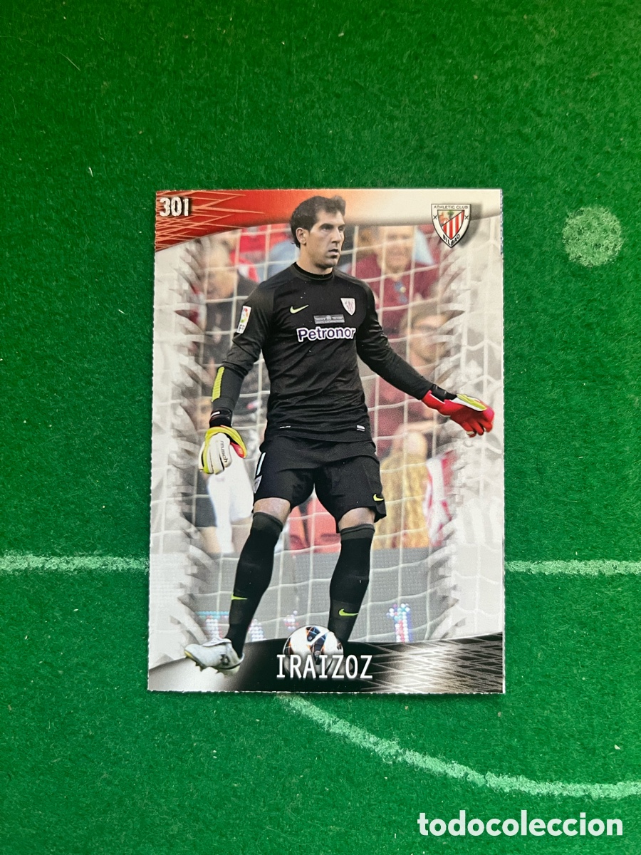 Cromos de F&uacute;tbol: 301 IRAIZOZ ATHLETIC DE BILBAO LAS FICHAS DE LA LIGA 2013 2014 MUNDICROMO