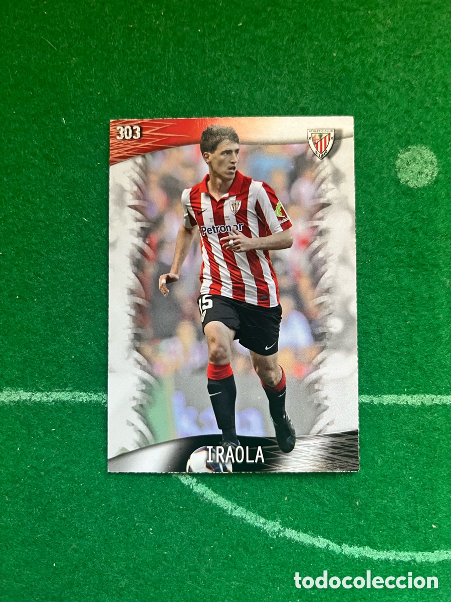 Cromos de F&uacute;tbol: 303 IRAOLA ATHLETIC DE BILBAO LAS FICHAS DE LA LIGA 2013 2014 MUNDICROMO