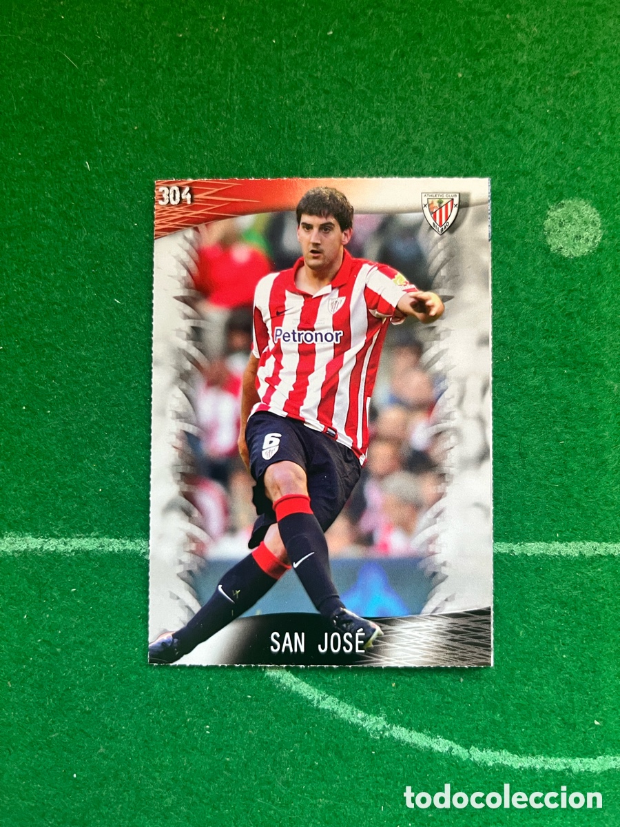 Cromos de F&uacute;tbol: 304 SAN JOS&Eacute; ATHLETIC DE BILBAO LAS FICHAS DE LA LIGA 2013 2014 MUNDICROMO