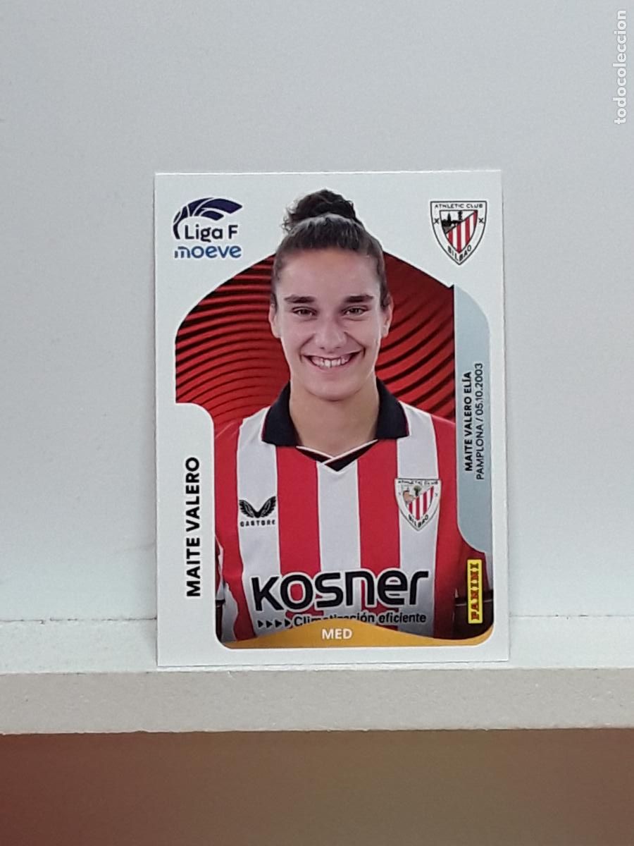 Cromos de F&uacute;tbol: LIGA FEMENINA 2025 2026 F 25 26 ALBUM PANINI LIGA N 33 ATHLETIC MAITE VALERO