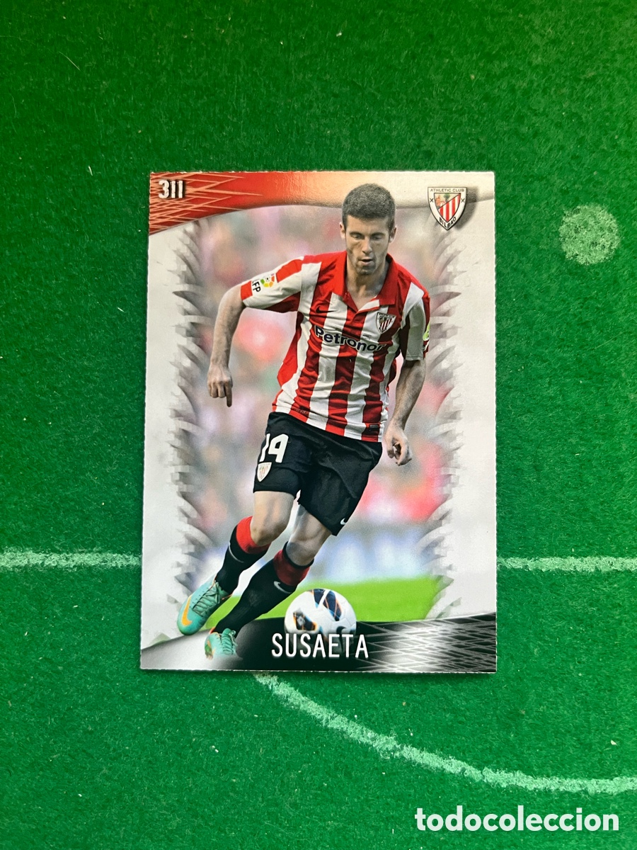 Cromos de F&uacute;tbol: 311 SUSAETA ATHLETIC DE BILBAO LAS FICHAS DE LA LIGA 2013 2014 MUNDICROMO